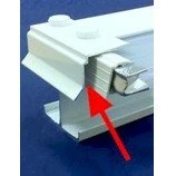 Positioning sheet edge trim