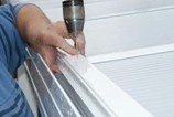 Fixing trim with screws