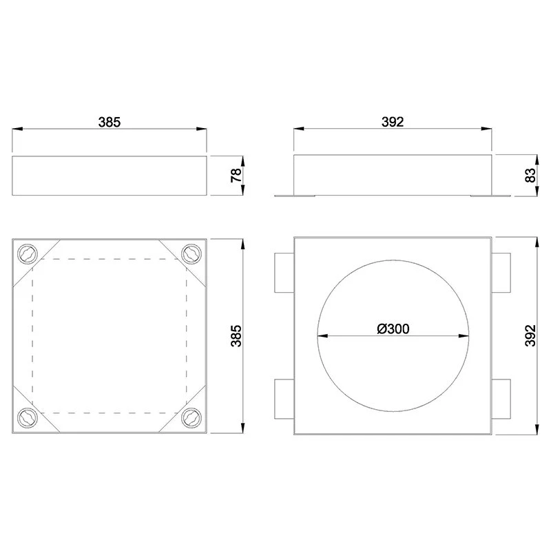 Block Paving Manhole Cover Allows block paving to be placed over manholes and still leave access