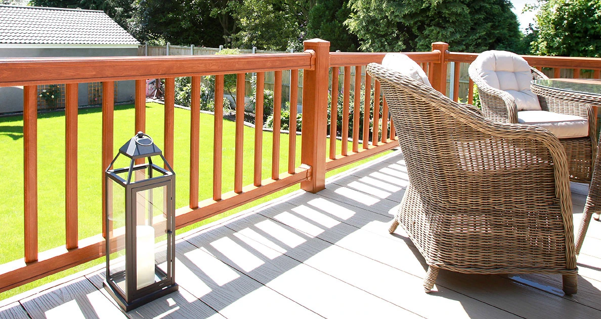 plastic decking balustrade