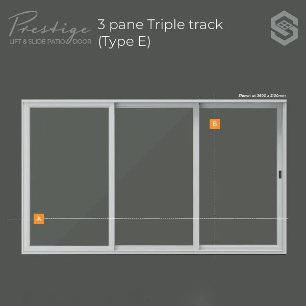 Heritage 3 Pane Lift and Slide Door