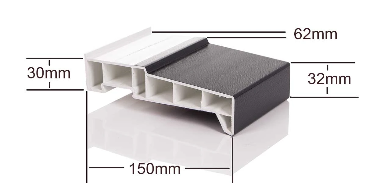 The most common size due to building regulations in the 1960's needing windows to be set into the brickwork by 30mm,