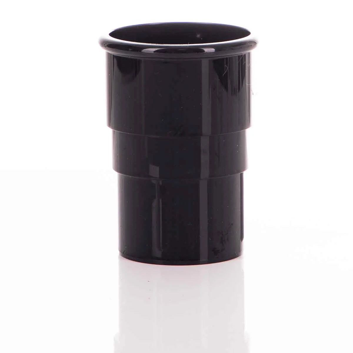 Pipe Joint Joints are thinner on the lower end to slot into a pipe.