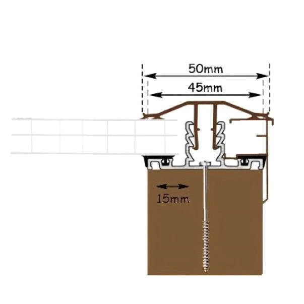 Timber supported roof bar system instructions for polycarbonate